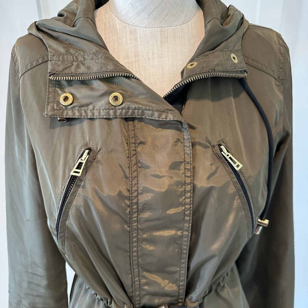 Zara Basic Women's Olive Green Polyester Nylon Ho… - image 3